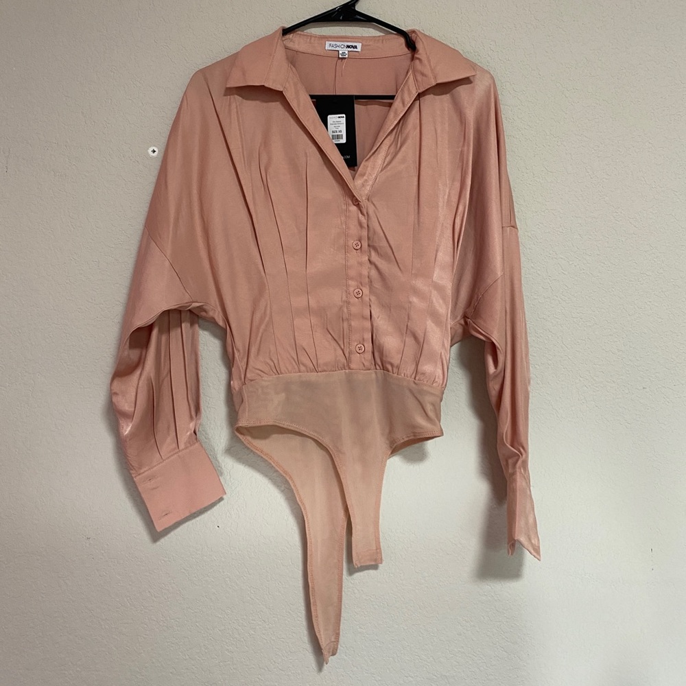 Pink Bodysuit - NEW - FashionNova